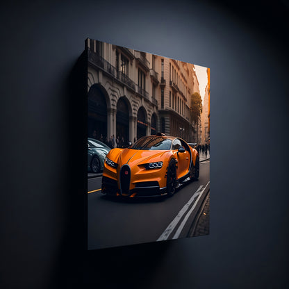 Bugatti Chiron - Premium Canvas Prints