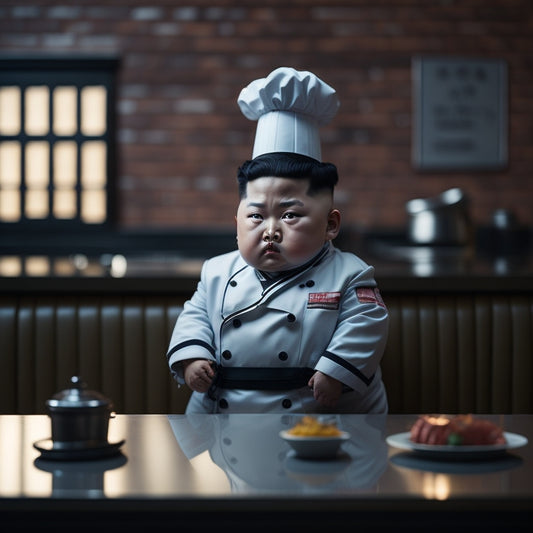 Cute Little Kim Jong Un Figure