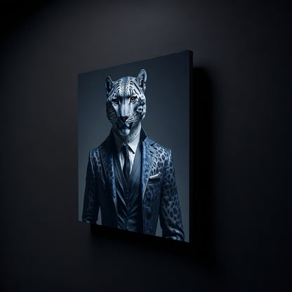 Snow Leopard - Premium Canvas Prints